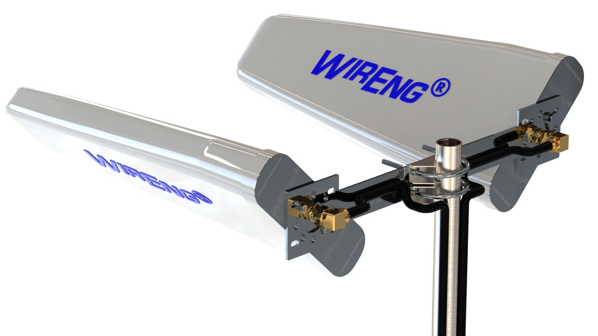 DroneAnt2-Plus™ High Gain Dual Drone Antenna Set for Dual-Antenna Controllers