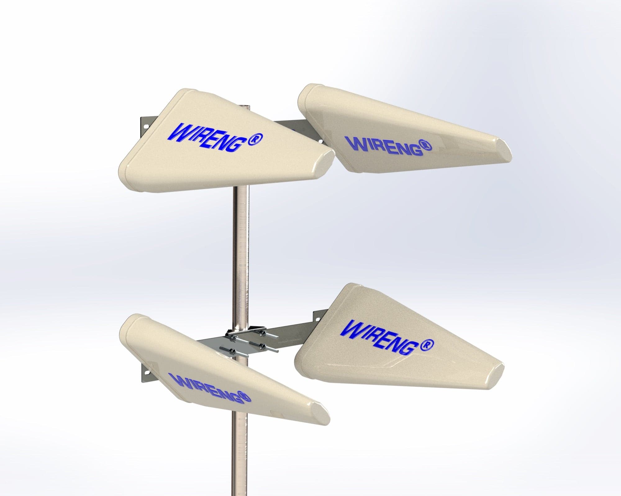 DroneAnt4™ Quad Drone Antenna Set for Quad-Antenna Drone Controllers
